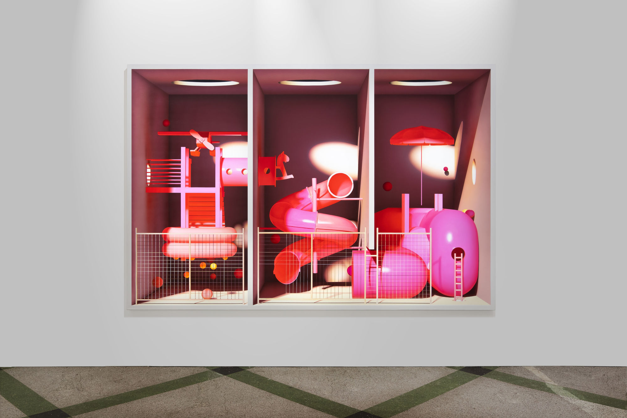 Installation View of Dastan's Booth at ART021 2020.