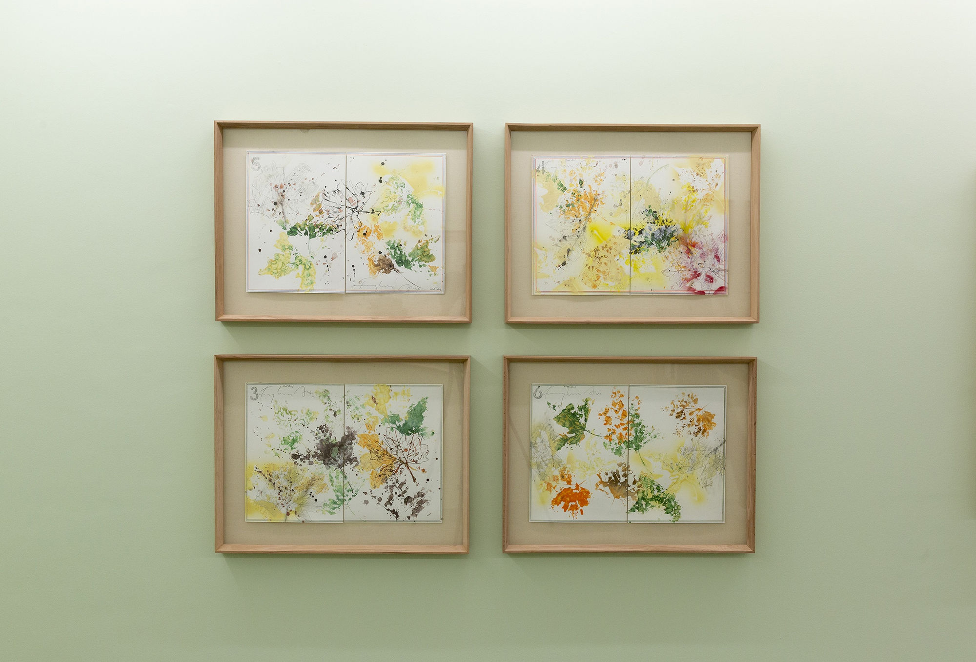 Installation View of Recent Works 2019-2021 a solo presentation of works by Fereydoun Ave.