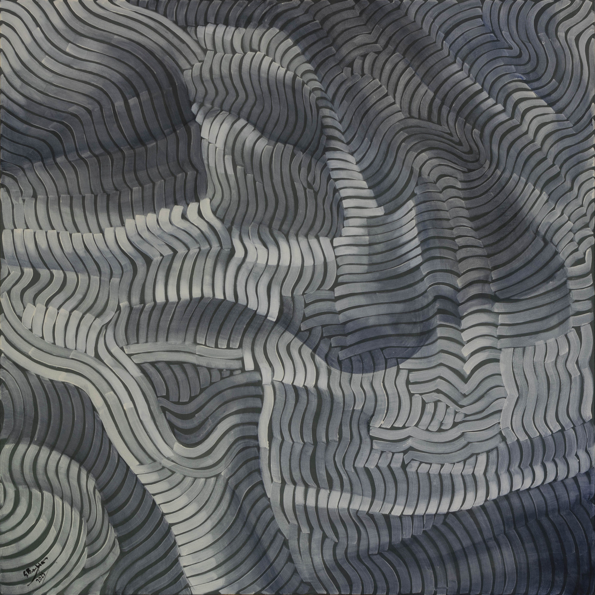 Monotone Abstract Composition No. 1, 2021