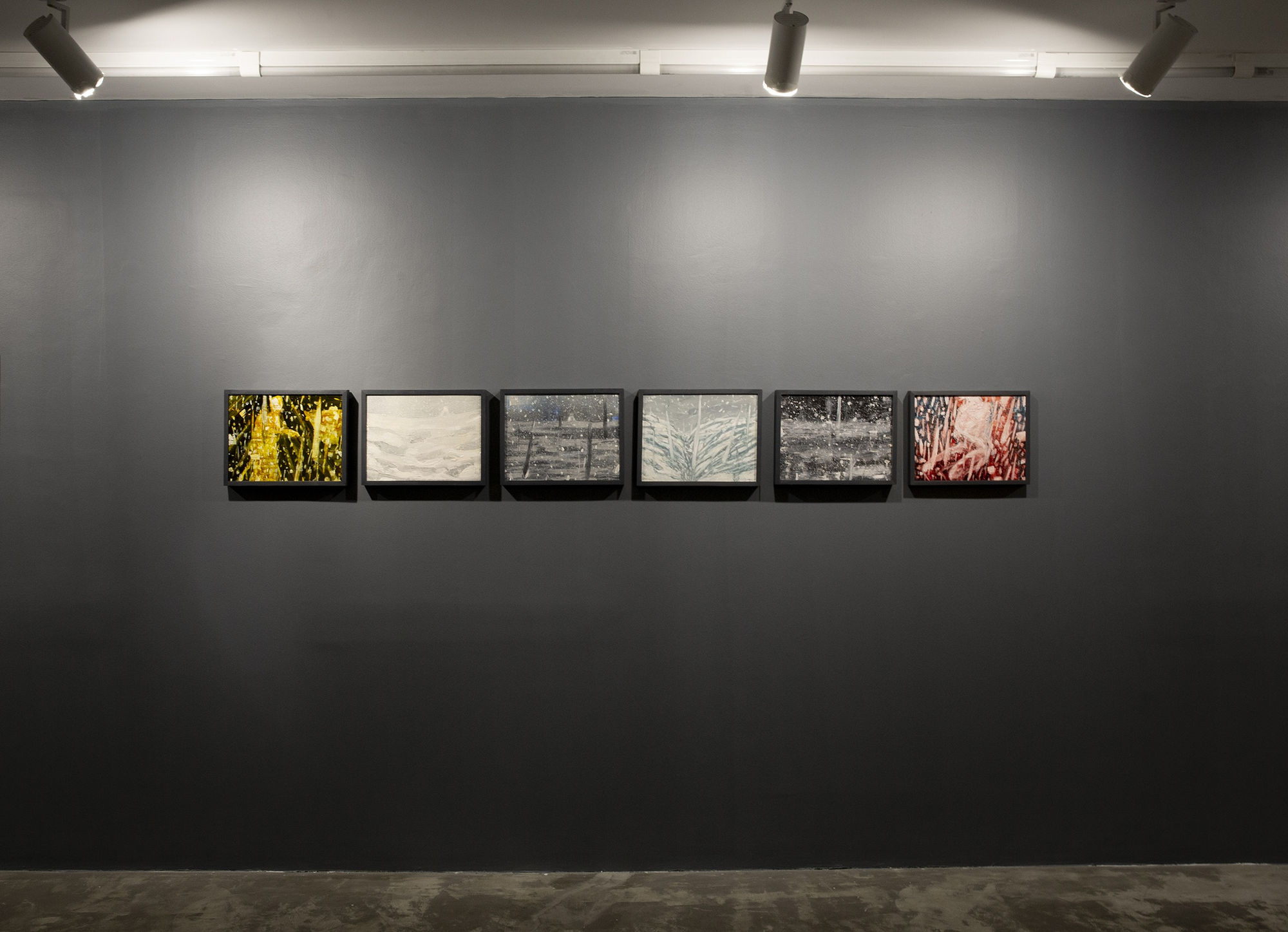 Installation View of Freedom a solo exhibition of works by Aidin Xankeshipour.