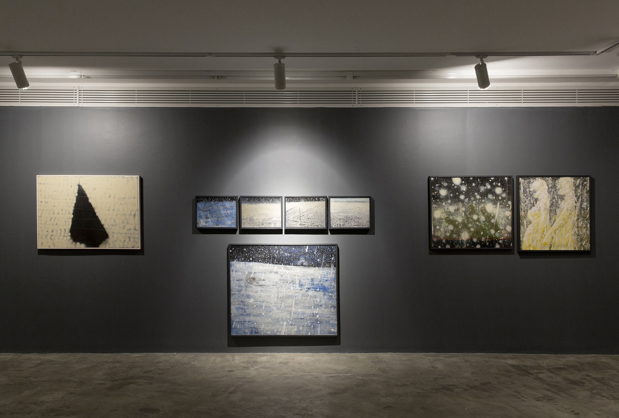 Installation View of Freedom a solo exhibition of works by Aidin Xankeshipour.