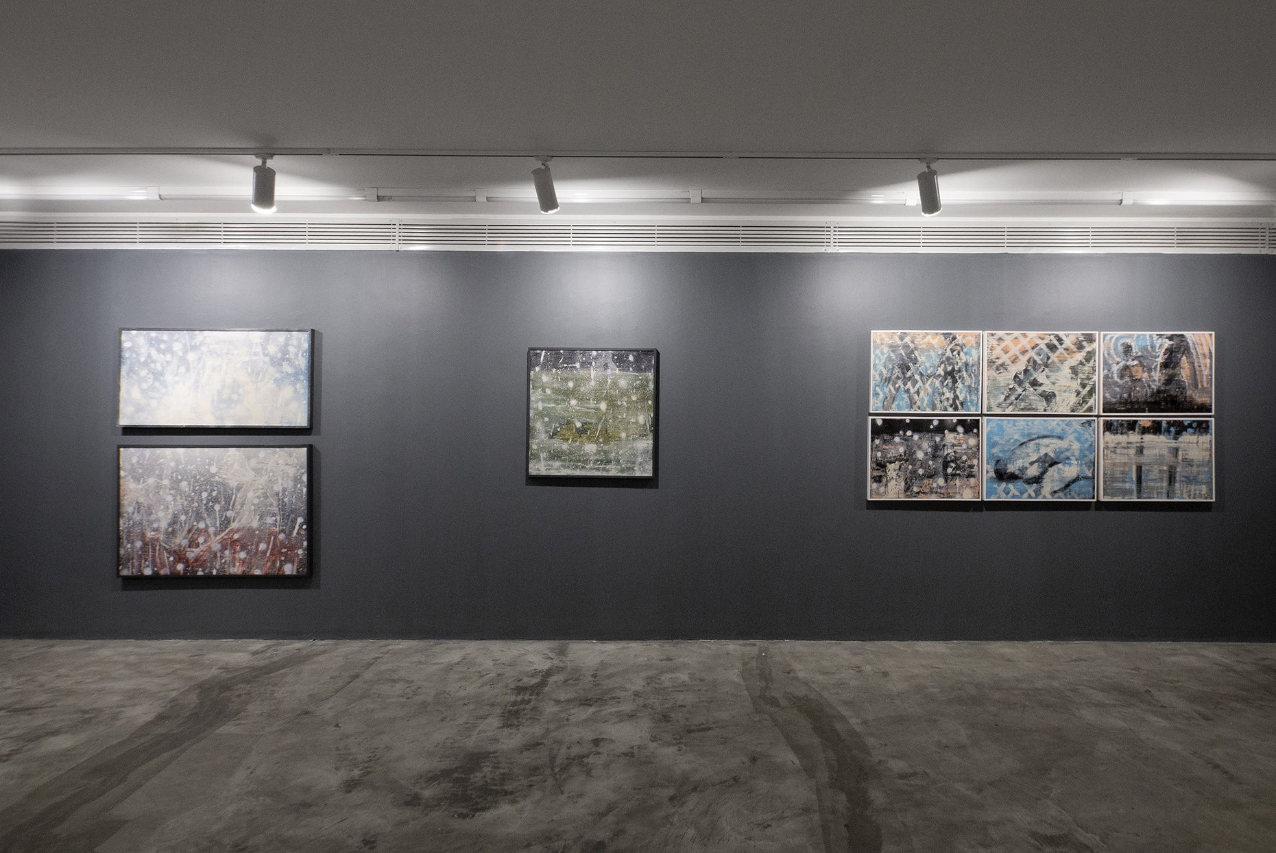 Installation View of Freedom a solo exhibition of works by Aidin Xankeshipour.