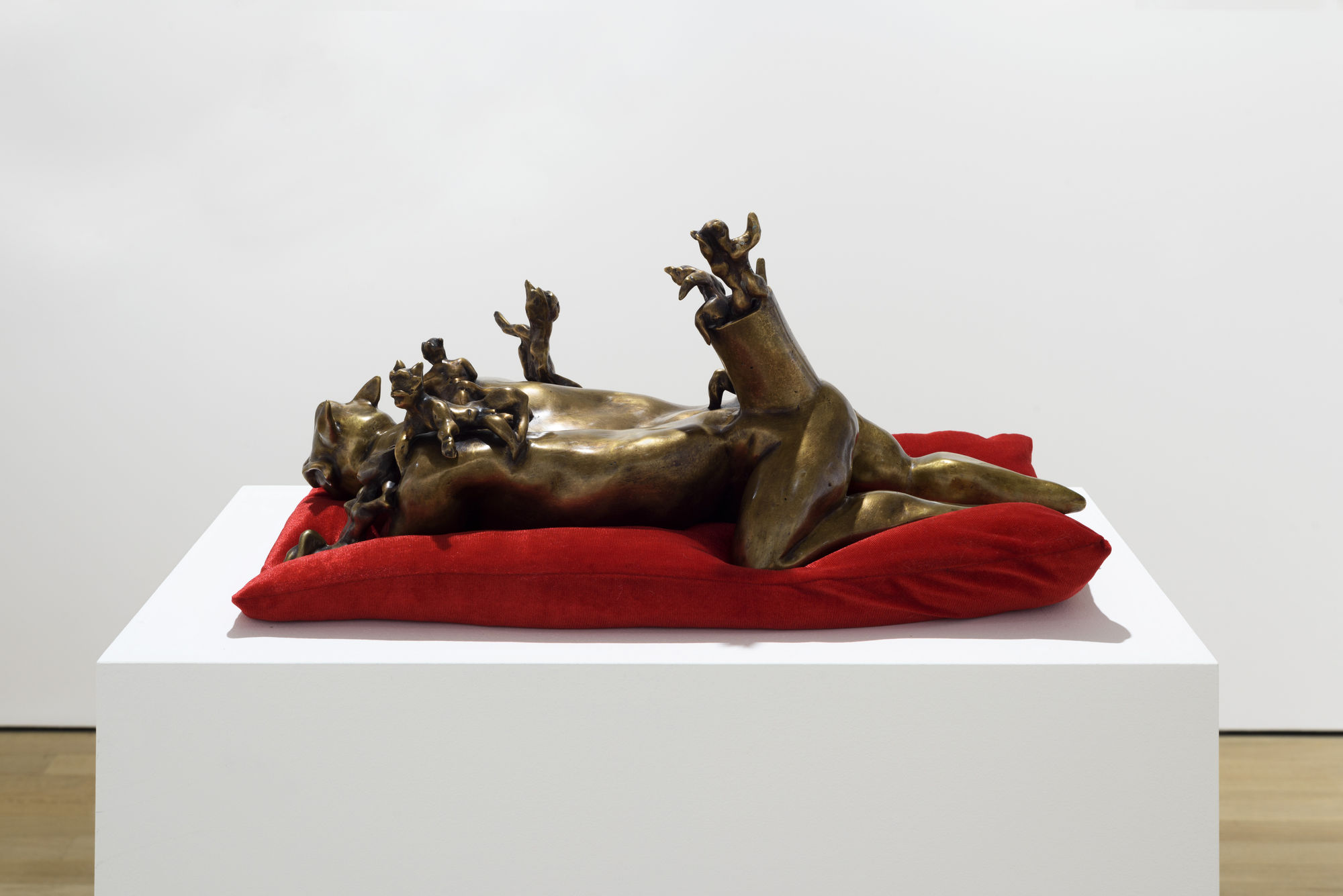 Installation View of Soft Edge of the Blade at Frieze No.9 Cork Street.