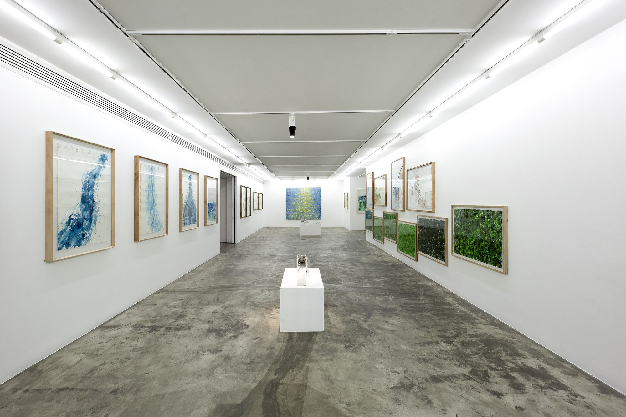 Installation View of Recent Works in Times of Quarantine a solo presentation of works by Fereydoun Ave.