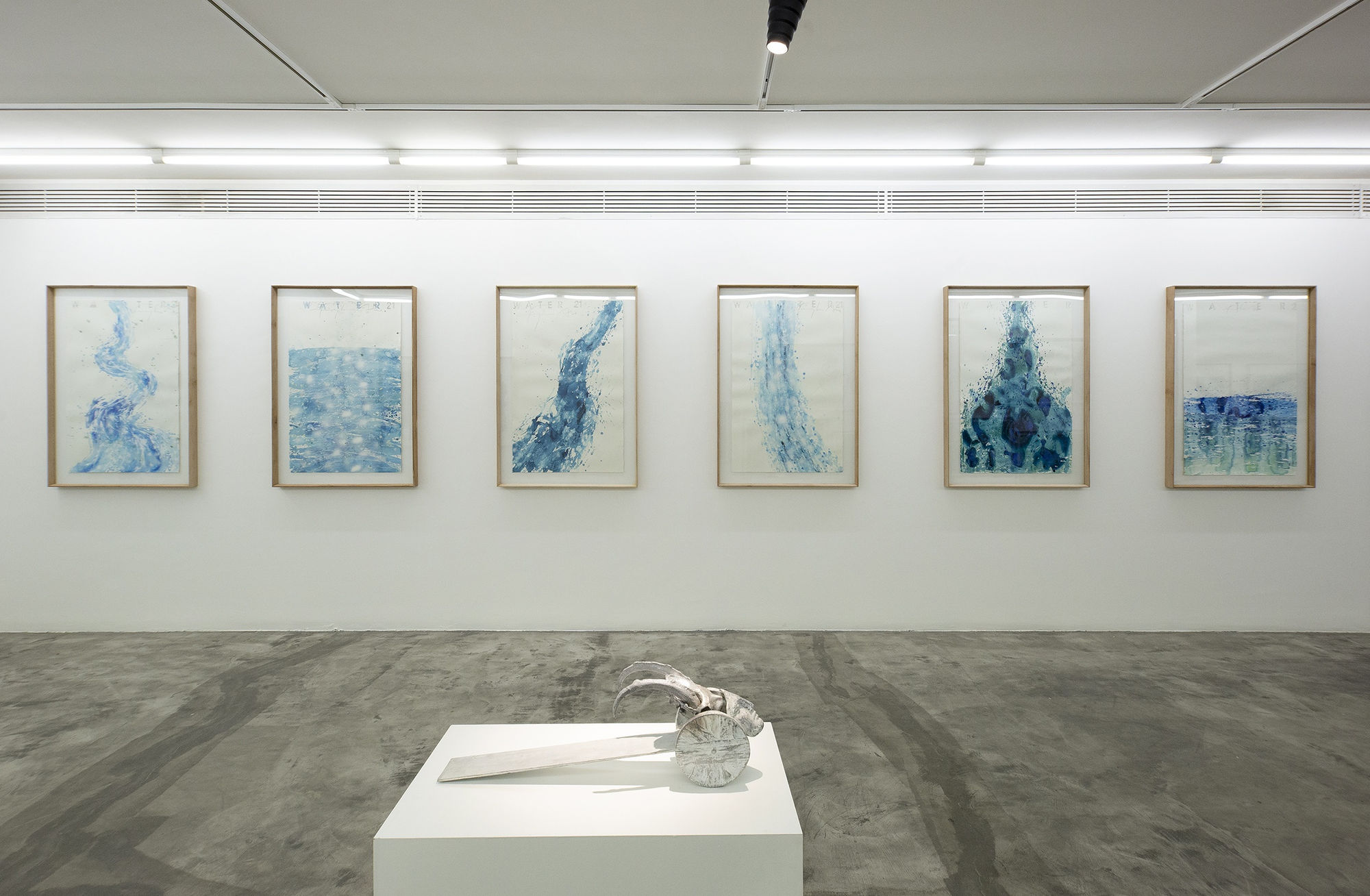 Installation View of Recent Works in Times of Quarantine a solo presentation of works by Fereydoun Ave.
