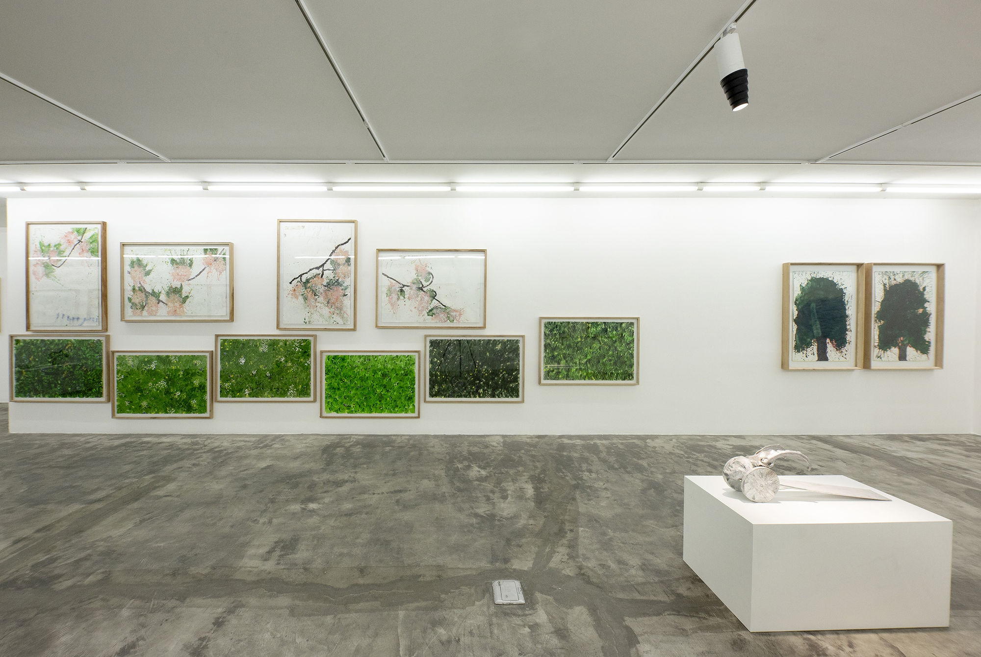 Installation View of Recent Works in Times of Quarantine a solo presentation of works by Fereydoun Ave.