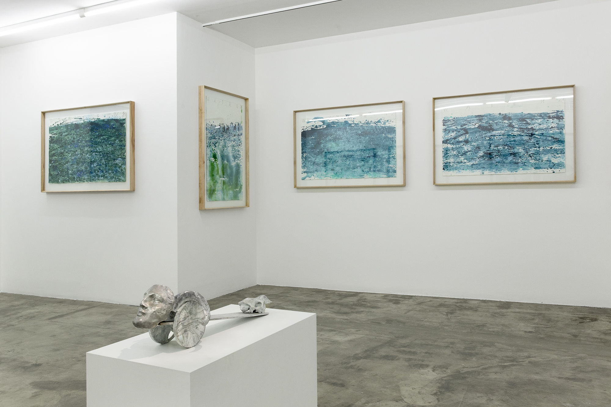 Installation View of Recent Works in Times of Quarantine a solo presentation of works by Fereydoun Ave.