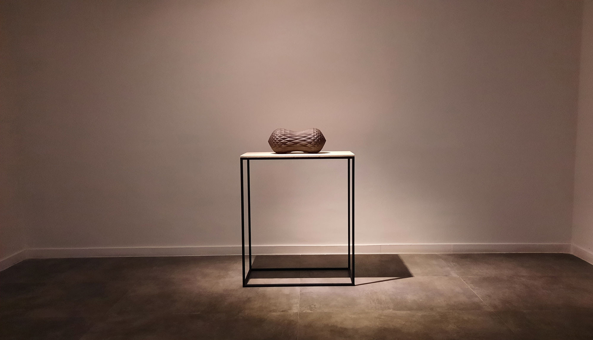 Installation view of Far Side a solo exhibition of works by Sahand Hesamian at Emrooz Gallery.