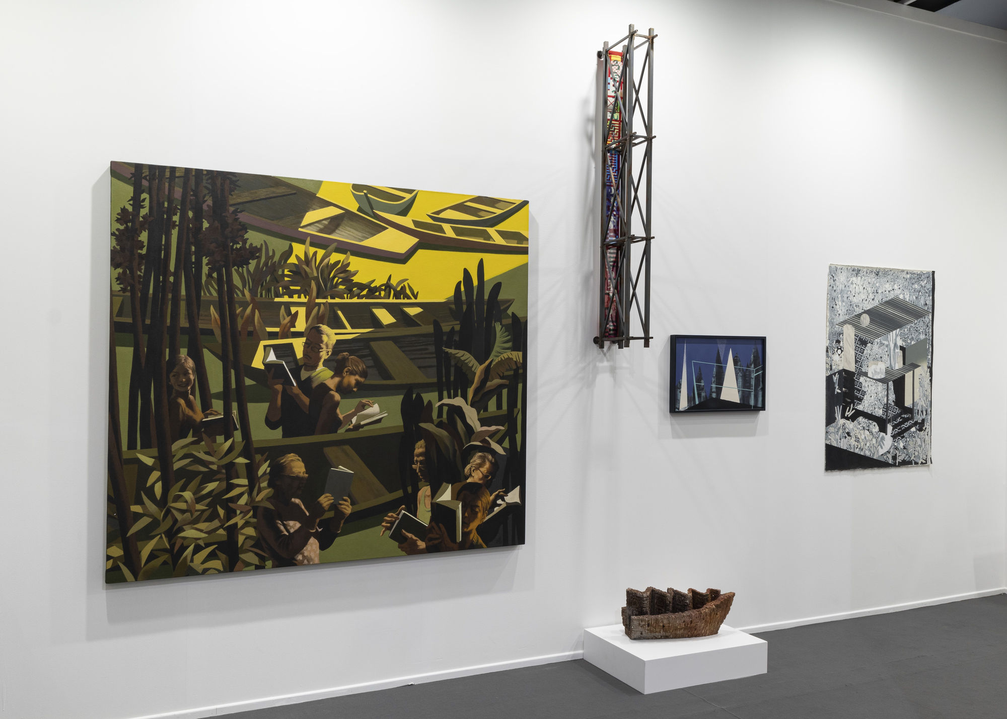 Installation View of Dastan's Booth Art Dubai 2023.