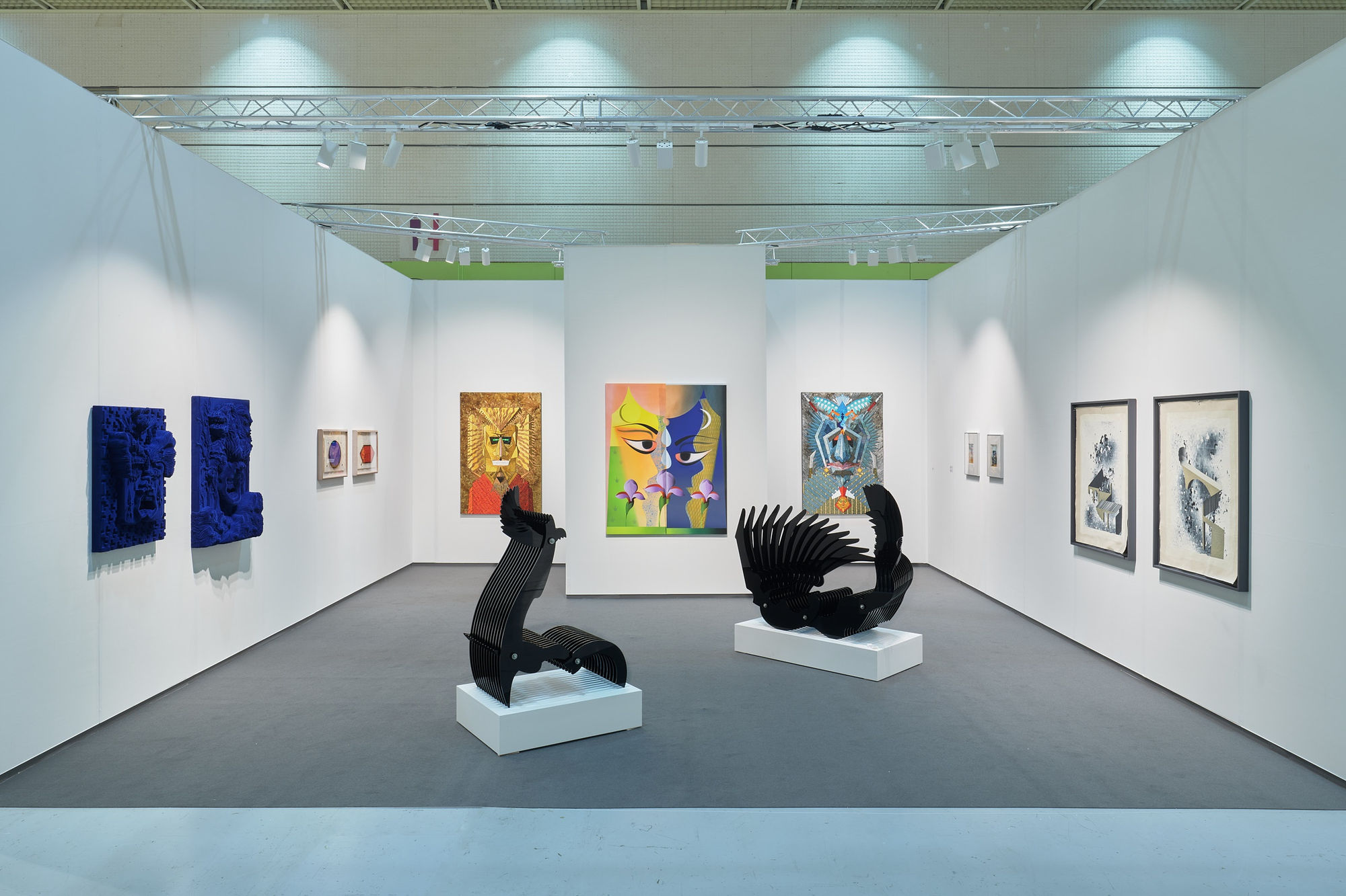 Installation View of Dastan's Booth in Frieze Seoul 2023.