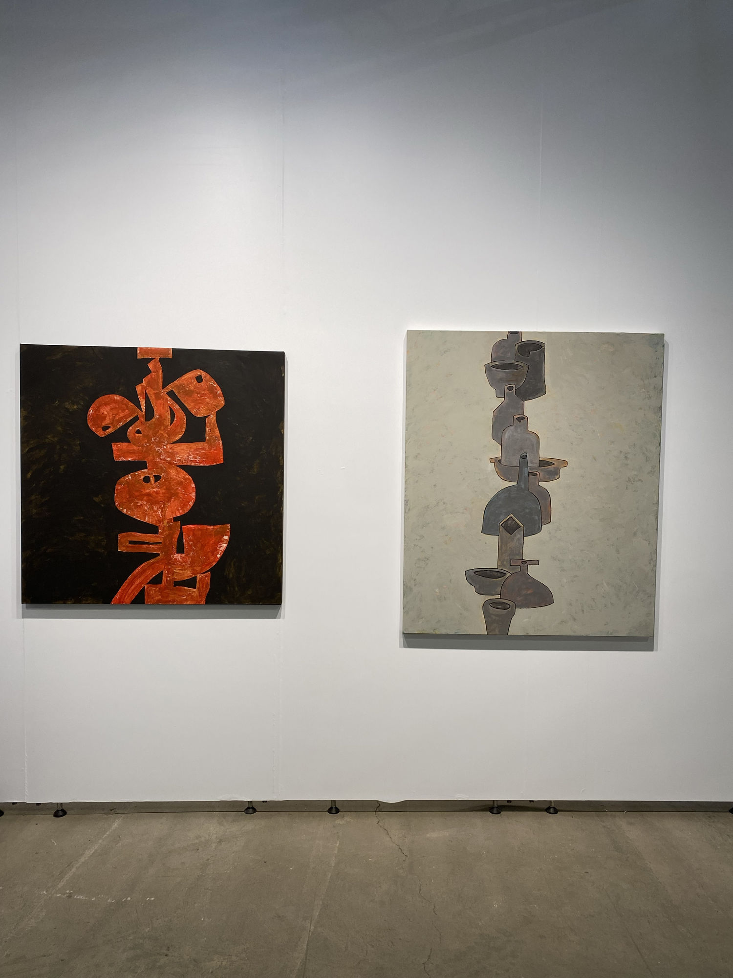 Installation view of a group Presentation at Contemporary Istanbul 2023.