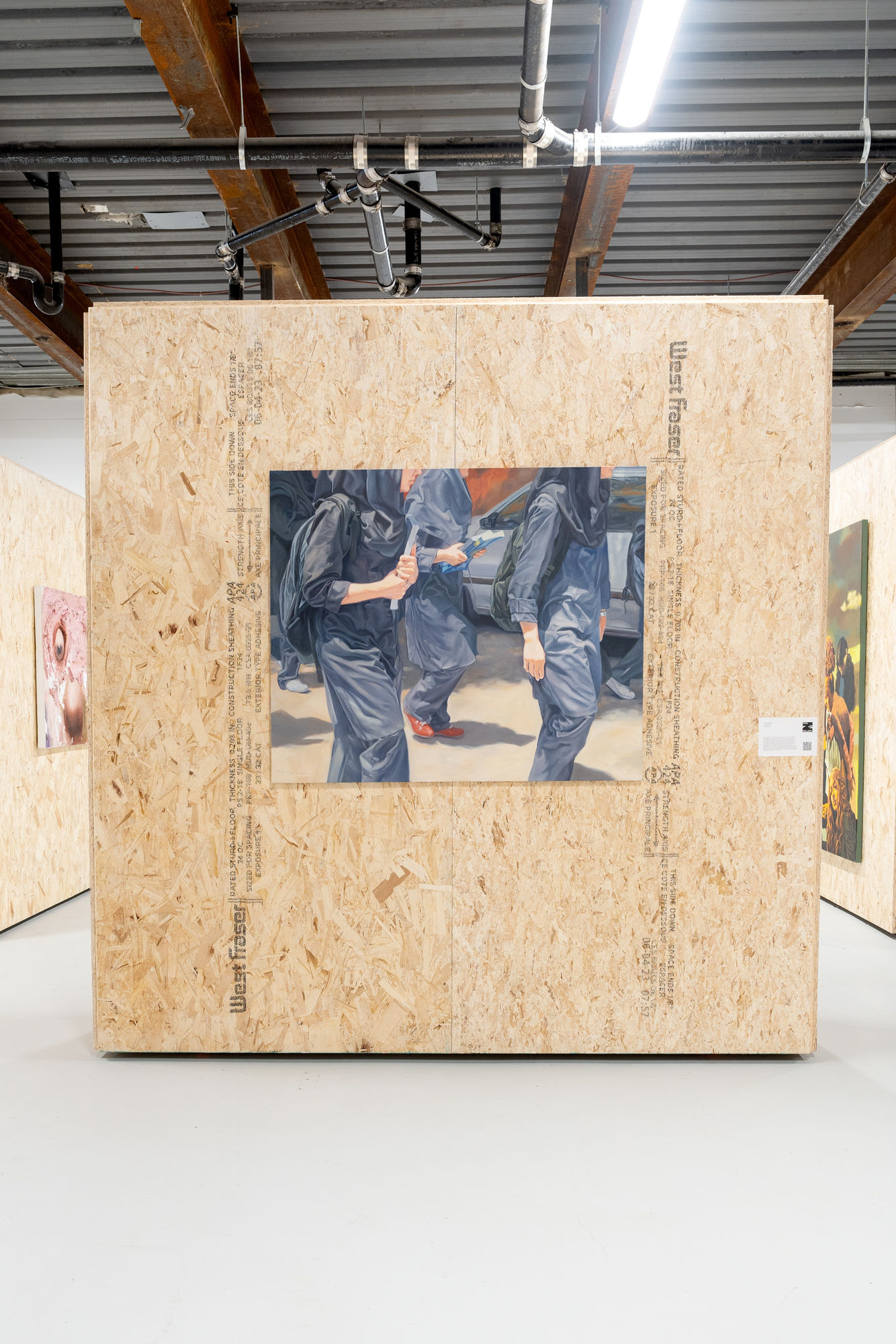 Installation View of Soft Edge of the Blade Vol. 2 at Zaal Art Gallery