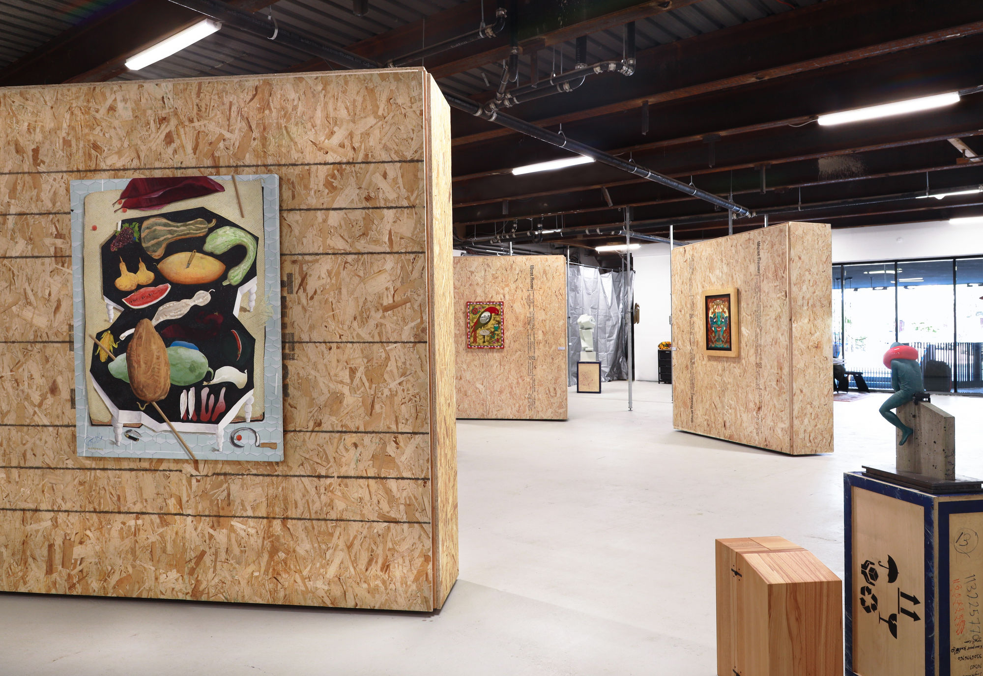 Installation View of Soft Edge of the Blade Vol. 2 at Zaal Art Gallery