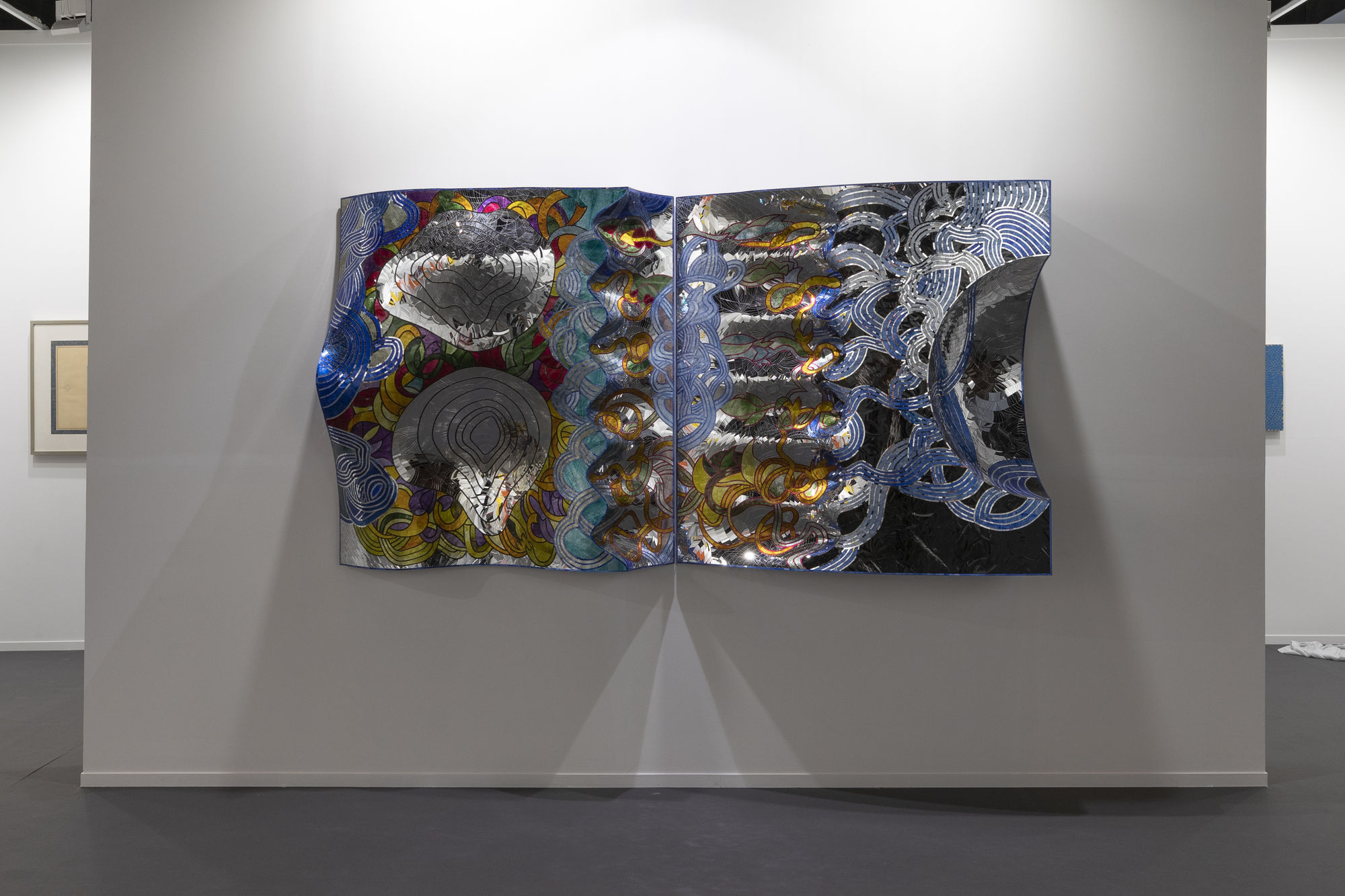 Installation View of Dastan's Booth at Art Dubai 2024.