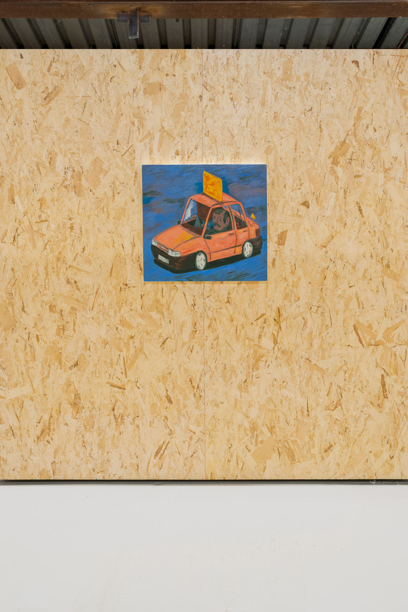 Installation View of I Wish You Felt The Same Way solo exhibition of works by Milad Moosavi.