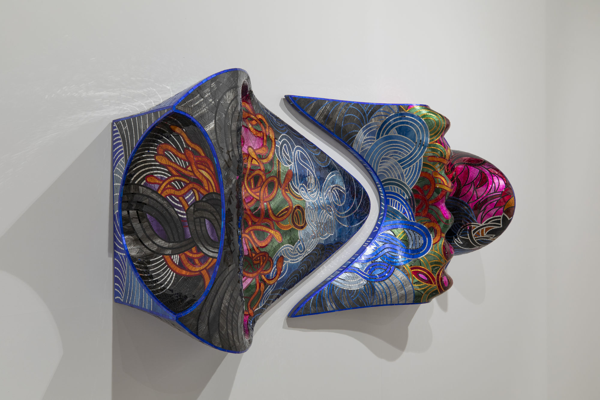 Installation view of Dastan's booth at Abu Dhabi Art 2024.