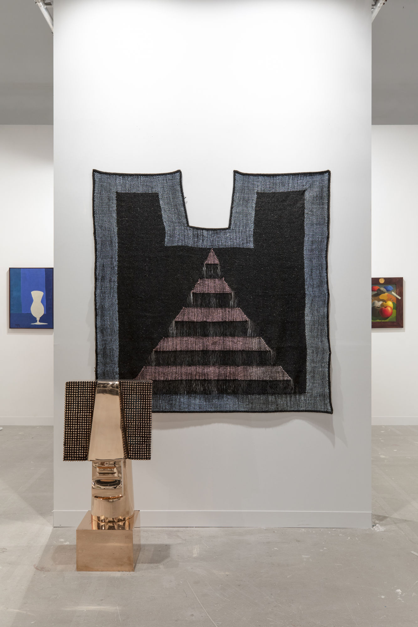 Installation view of Dastan's booth at Abu Dhabi Art 2024.