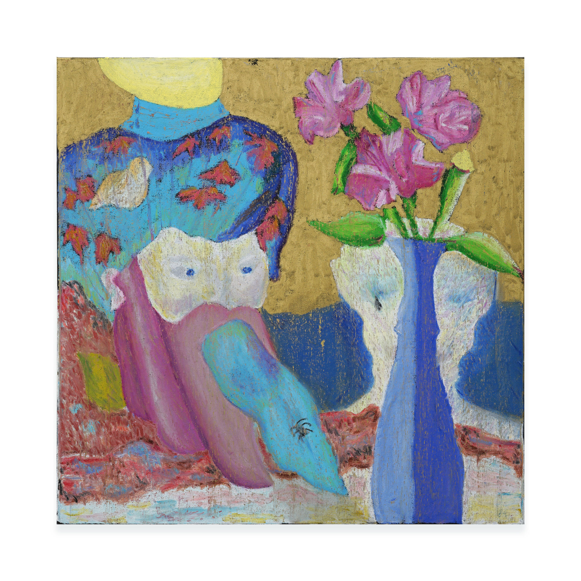 Installation view of a group presentation of works by several artists presented by Zaal Art Gallery in collaboration with Guest House.