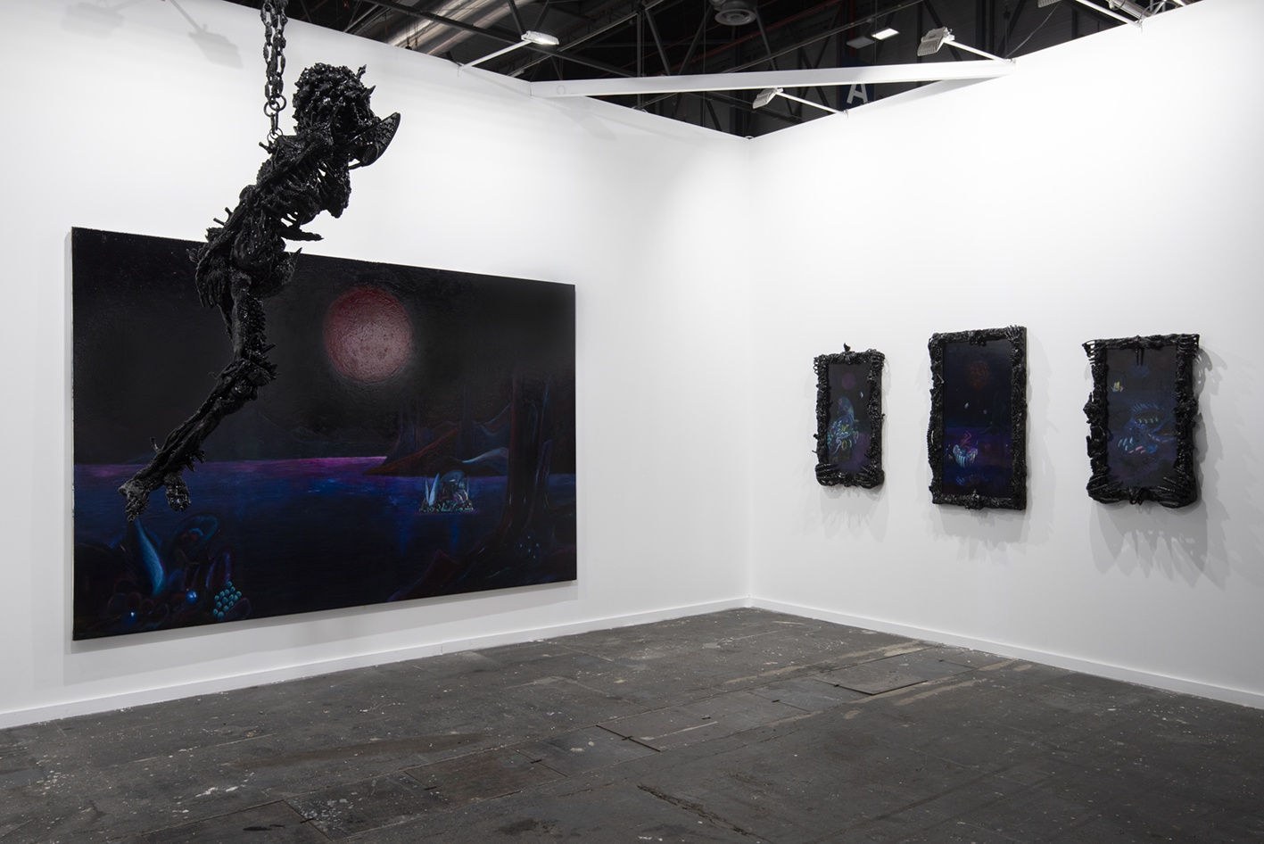 Installation View of Parallel Circuit x Zaal Art Gallery's Booth at ARCOmadrid 2025 .