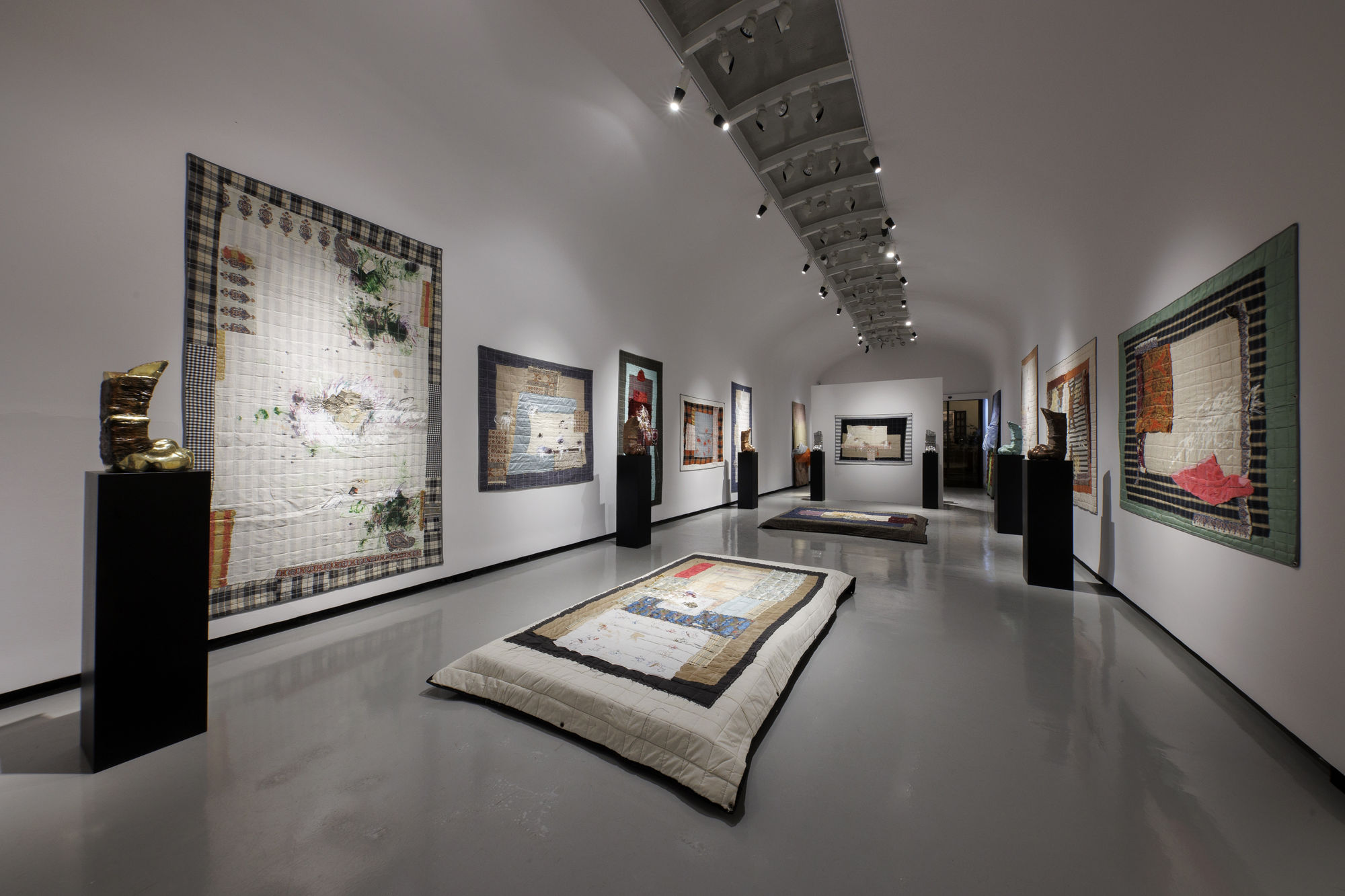 Installation view of | Four-Seasons | Shah Abbas and His Page Boy a solo exhibition of works by Fereydoun Ave.