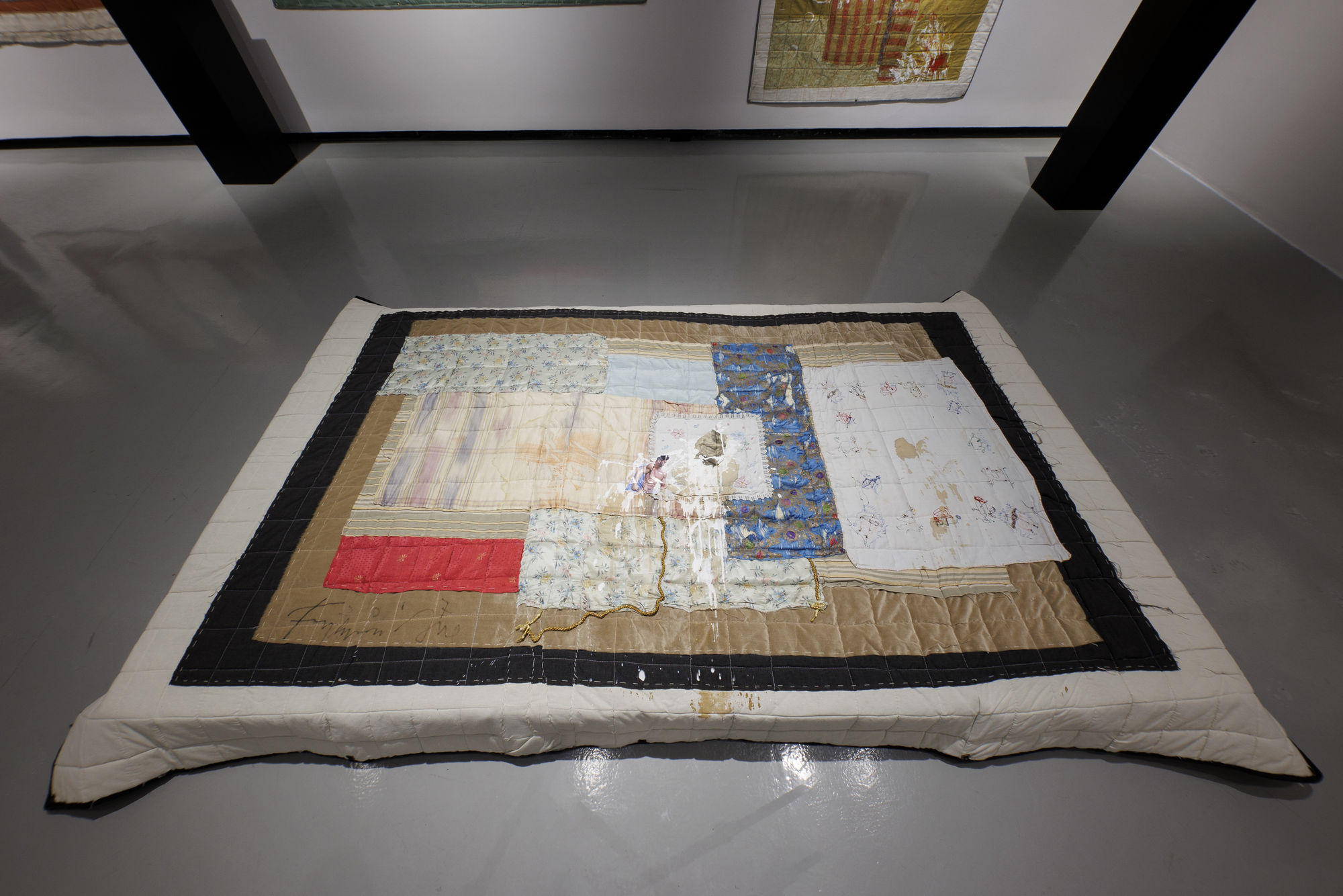 Installation view of | Four-Seasons | Shah Abbas and His Page Boy a solo exhibition of works by Fereydoun Ave.