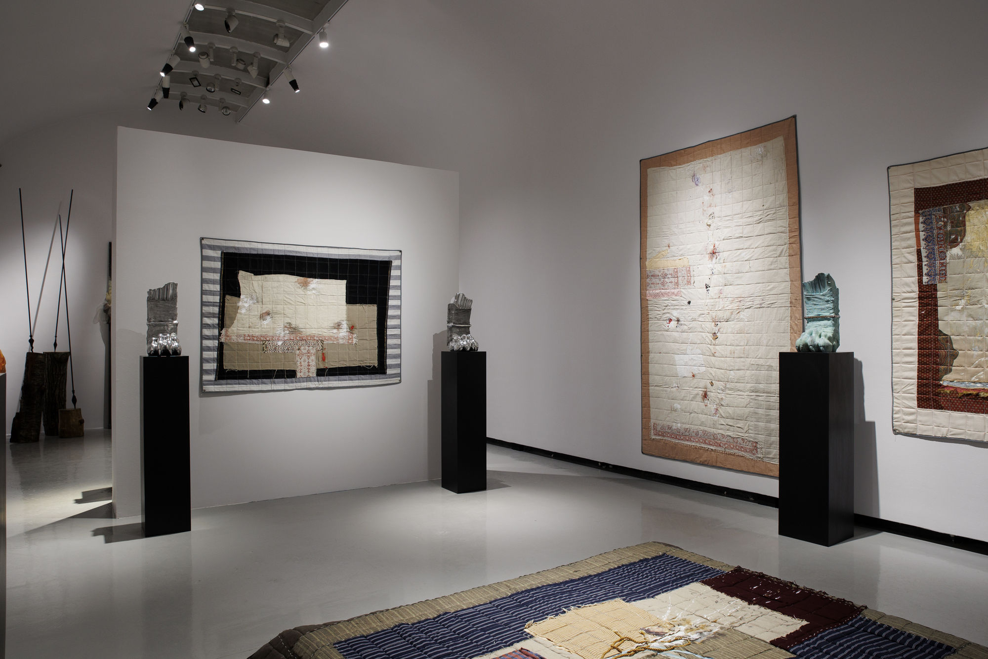 Installation view of | Four-Seasons | Shah Abbas and His Page Boy a solo exhibition of works by Fereydoun Ave.