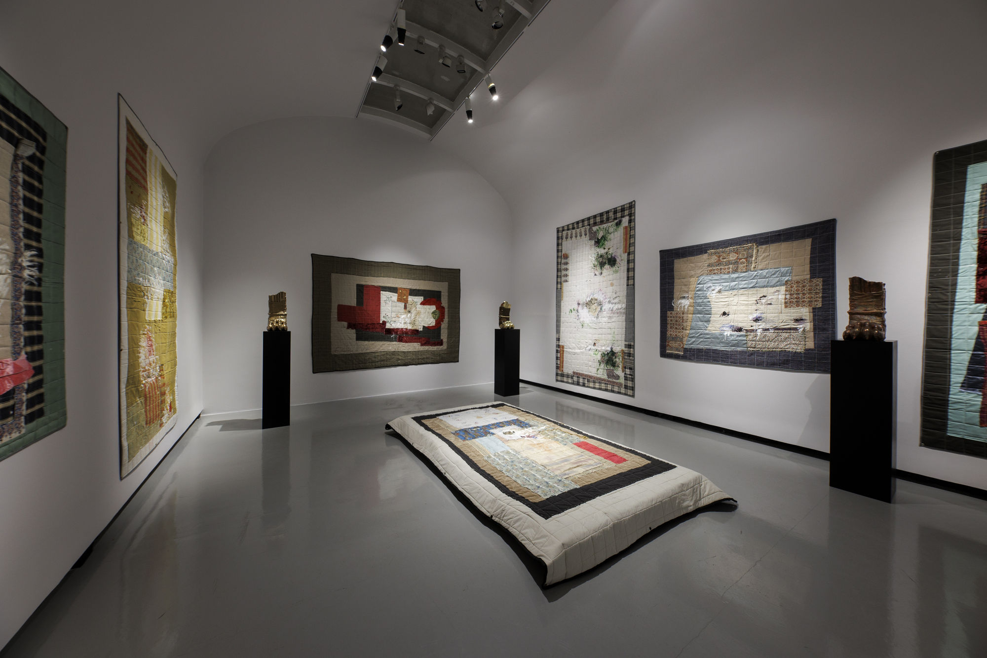 Installation view of | Four-Seasons | Shah Abbas and His Page Boy a solo exhibition of works by Fereydoun Ave.