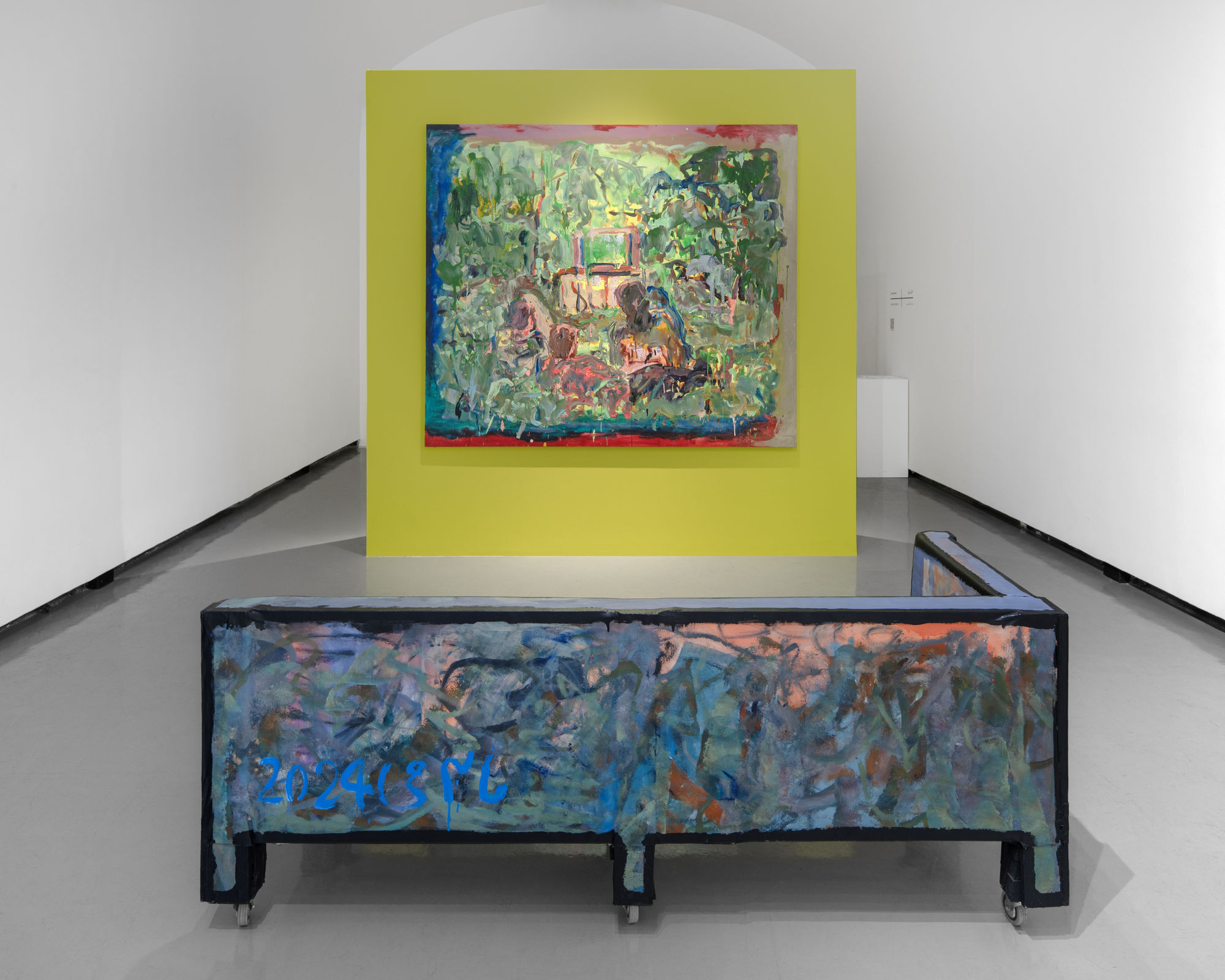 Installation View of Game Room a solo presentation of works by Ghasemi Brothers.