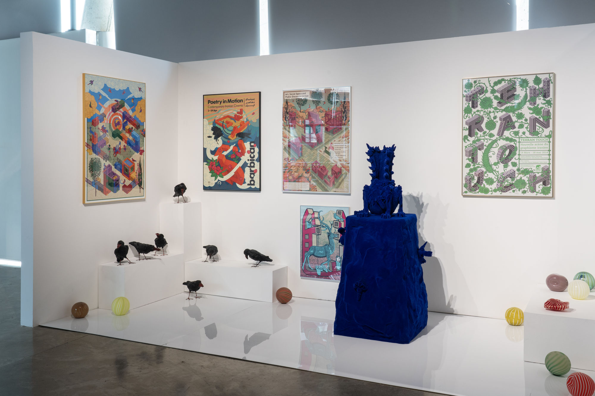 Intsallation View of 8 Fair Episode 2 a group presentation of works.