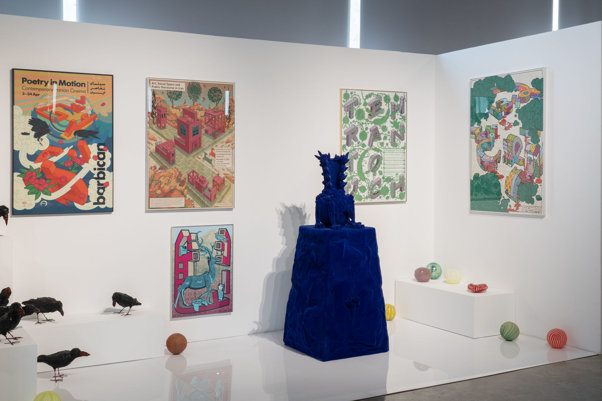 Intsallation View of 8 Fair Episode 2 a group presentation of works.