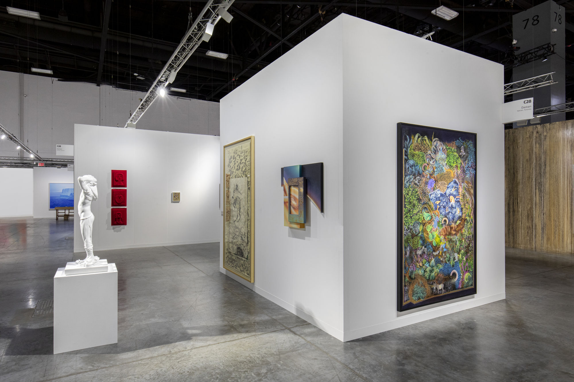 Installation View of Dastan's Booth at Art Basel Miami Beach 2025.