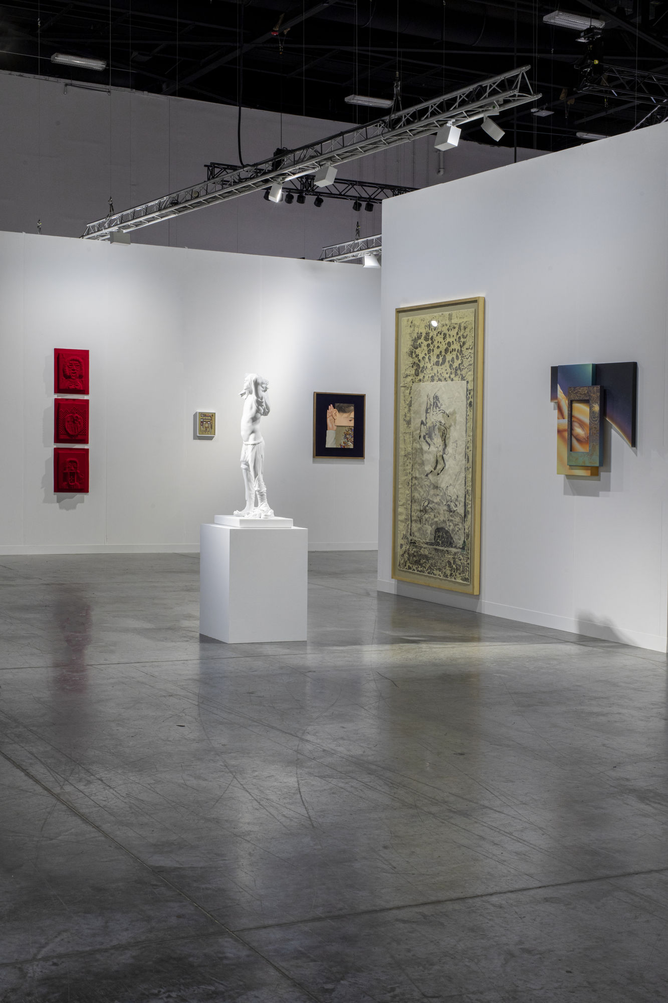 Installation View of Dastan's Booth at Art Basel Miami Beach 2025.