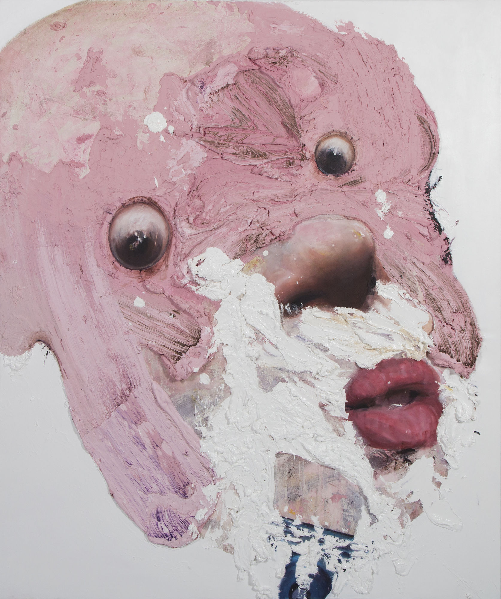 Farrokh Mahdavi Untitled 2019 Acrylic on Canvas 200 x 162 cm