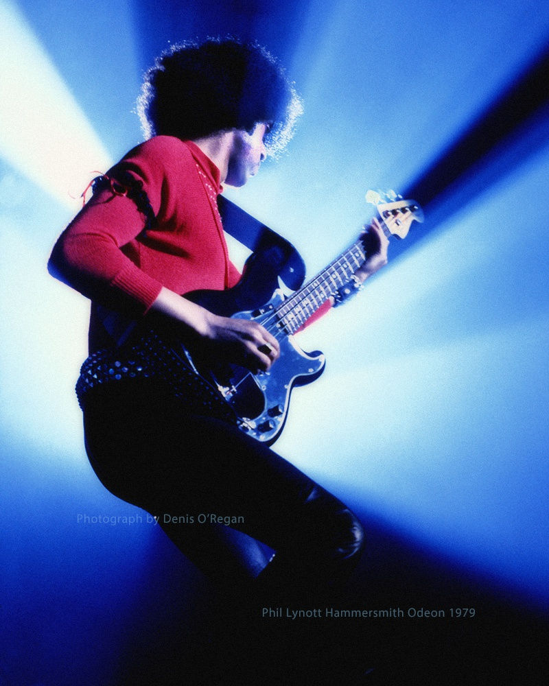 THIN LIZZY, Phil Lynott Hammersmith Odeon, 1980