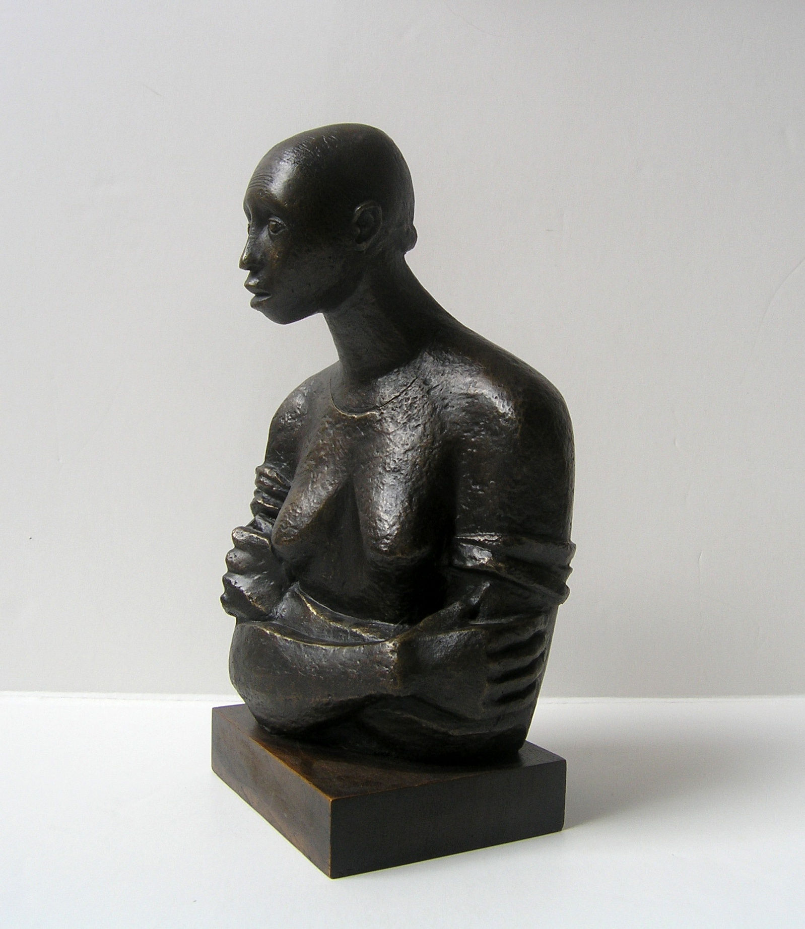 Elizabeth Catlett, Pensive, 1946