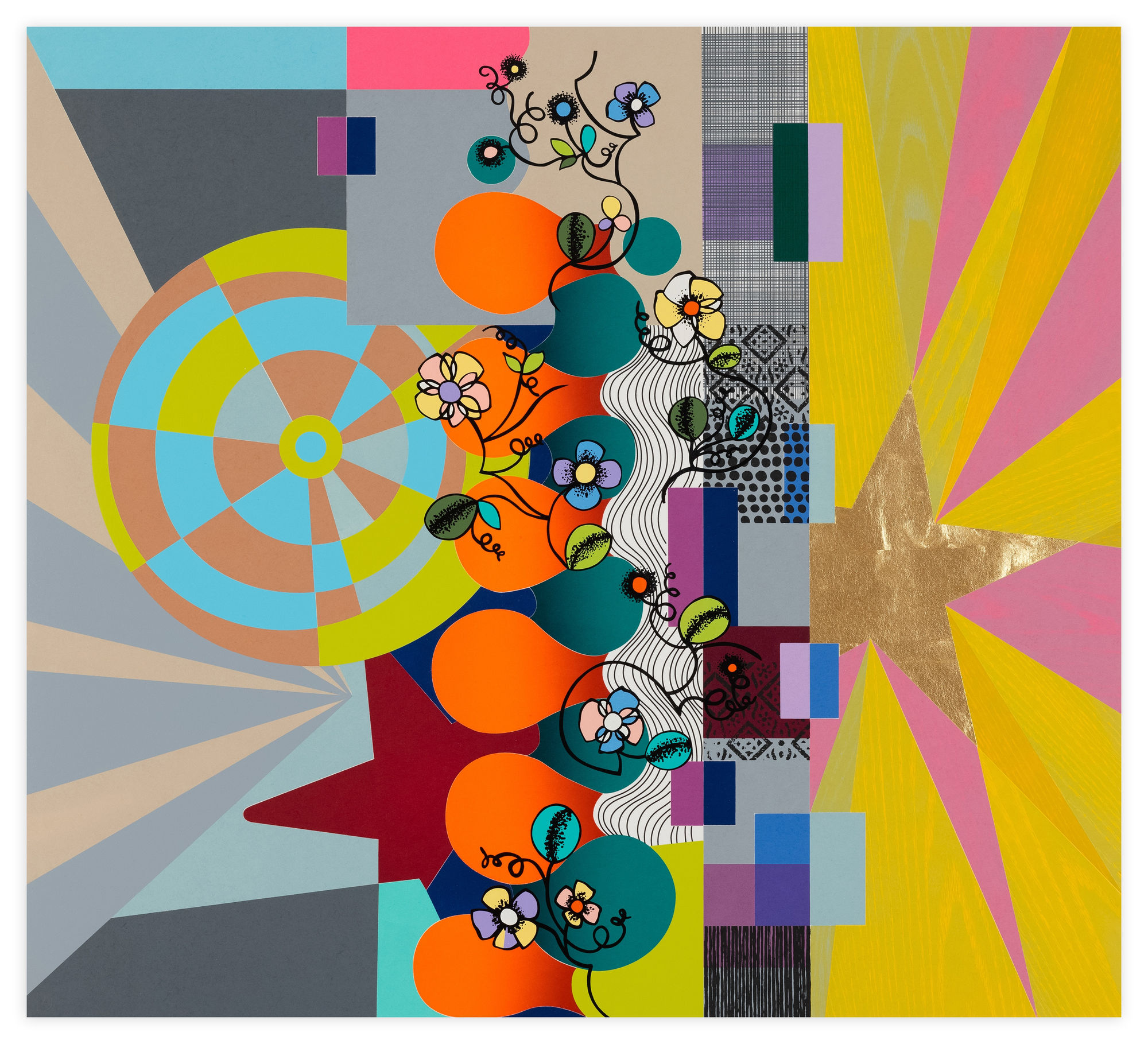 Beatriz Milhazes | Flower Swing