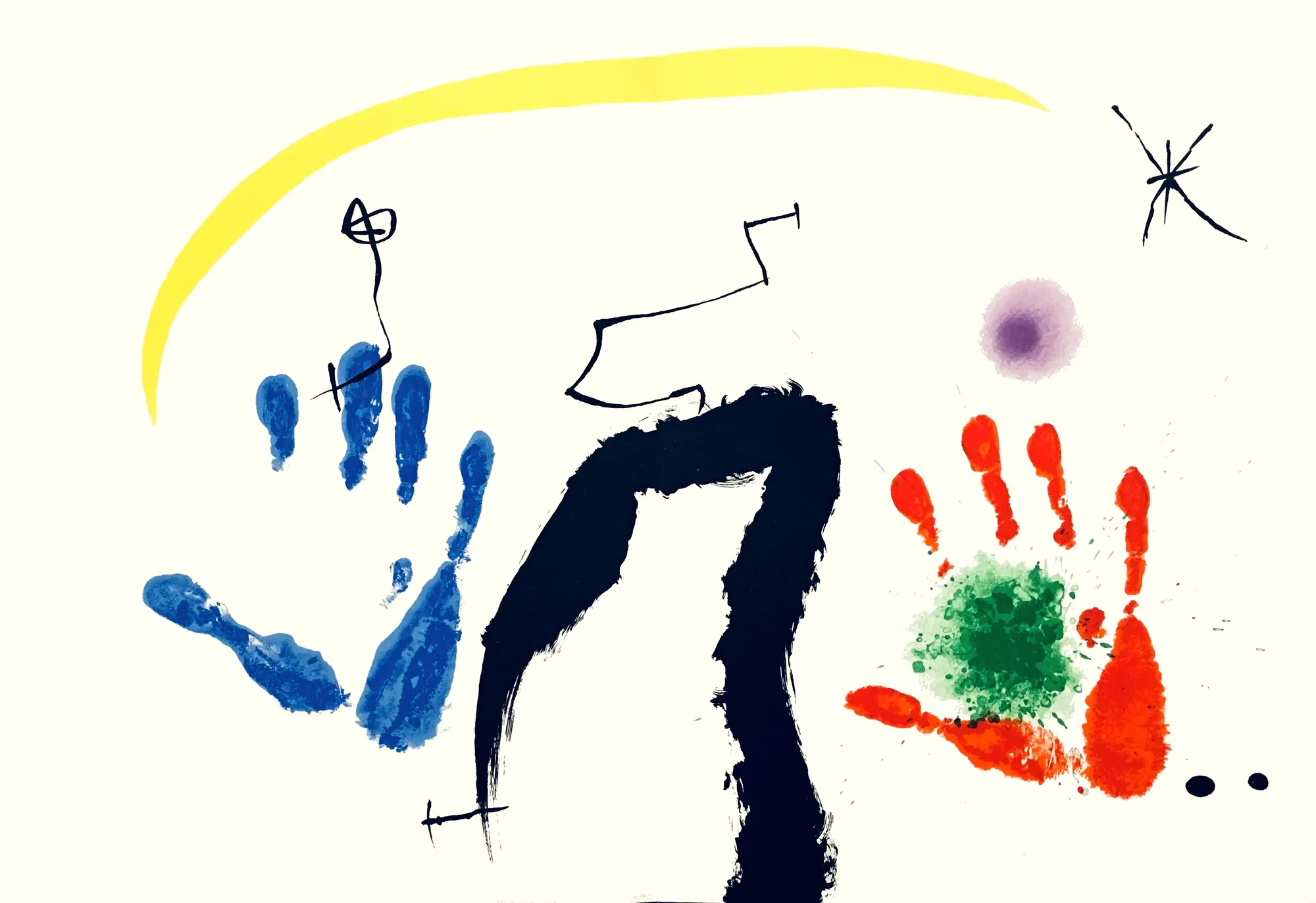 Summer Secret Bid Auction 2023, LOT XX: Joan Miró - From ‘Derrière Le Miroir - Miró: Peintures Sur Papier; Dessins’, 1971