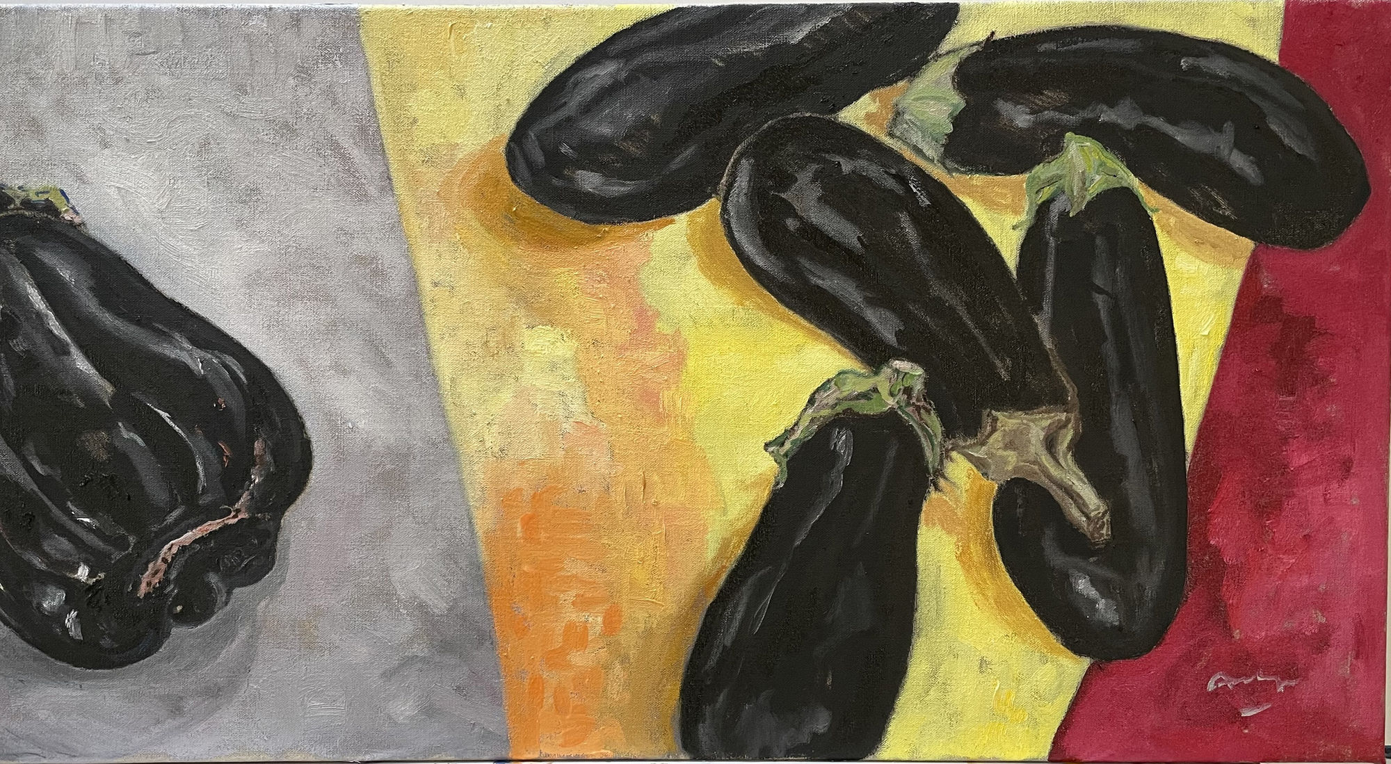 Ardyn Halter, Study in Black and Yellow, 2021