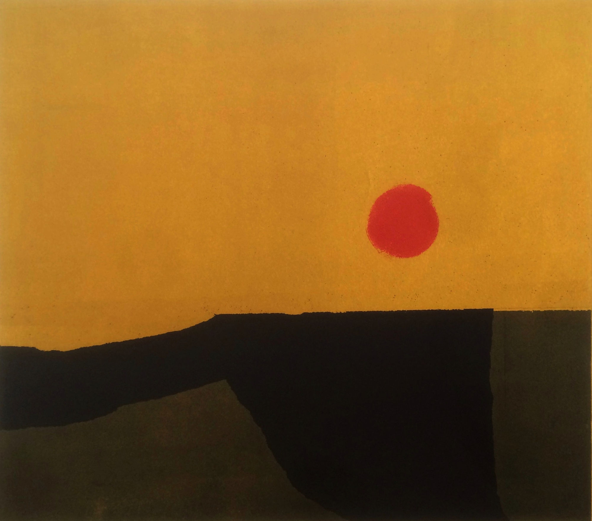 Nigel Swift, Red Desert Sun, 2019