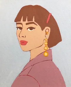 Susie Stone, A Mauve Mood, 2021