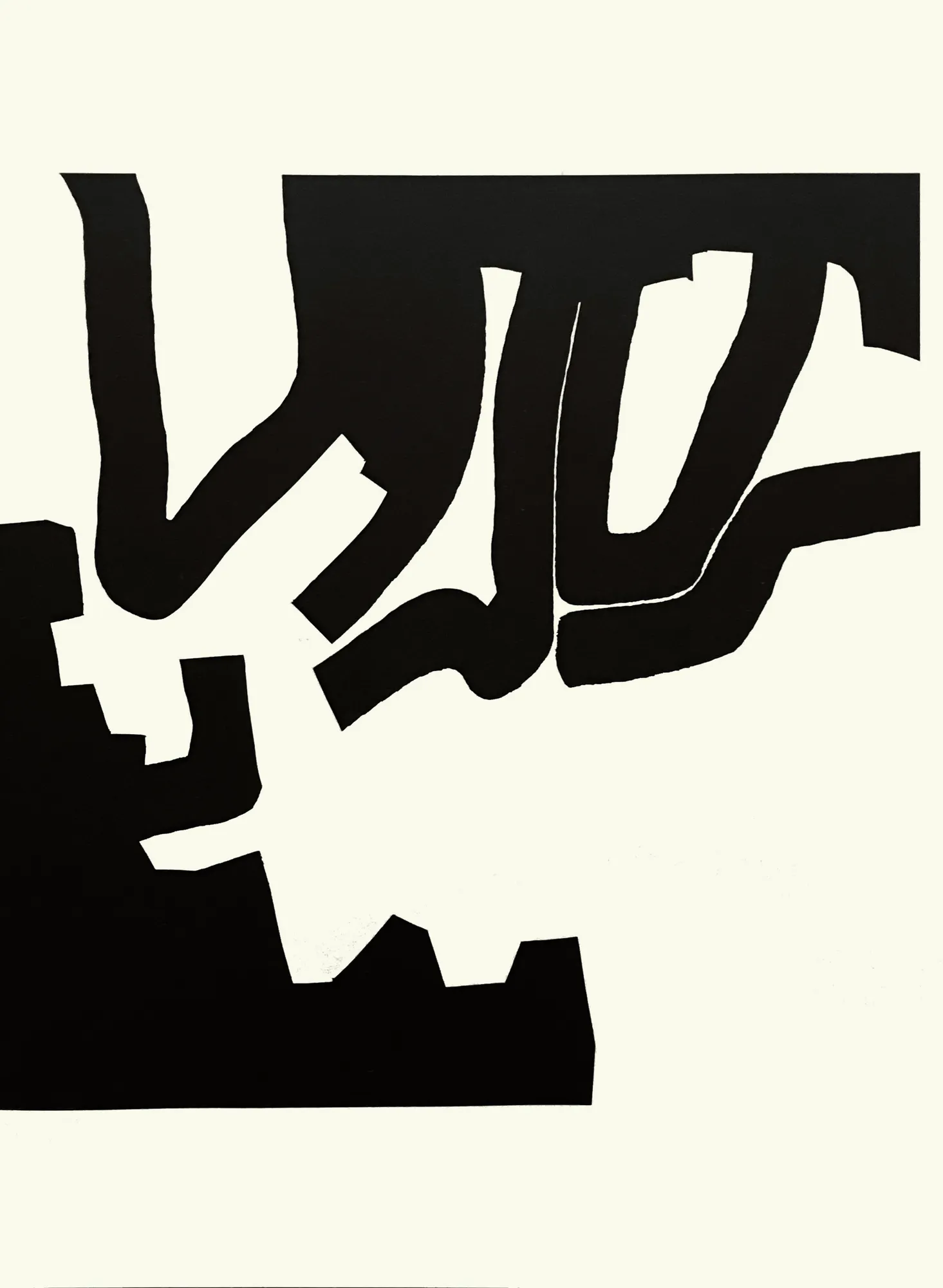 Eduardo Chillida, From 'Derrière le Miroir - Chillida' , 1970