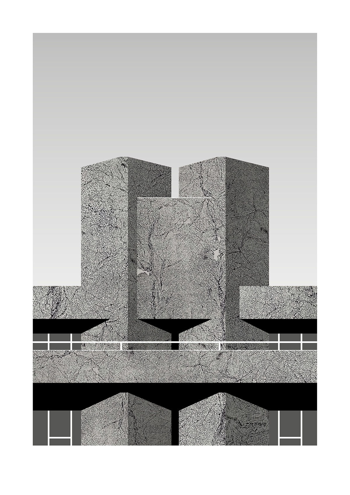 Hamish Macaulay, National Theatre '76 (Grey), 2018