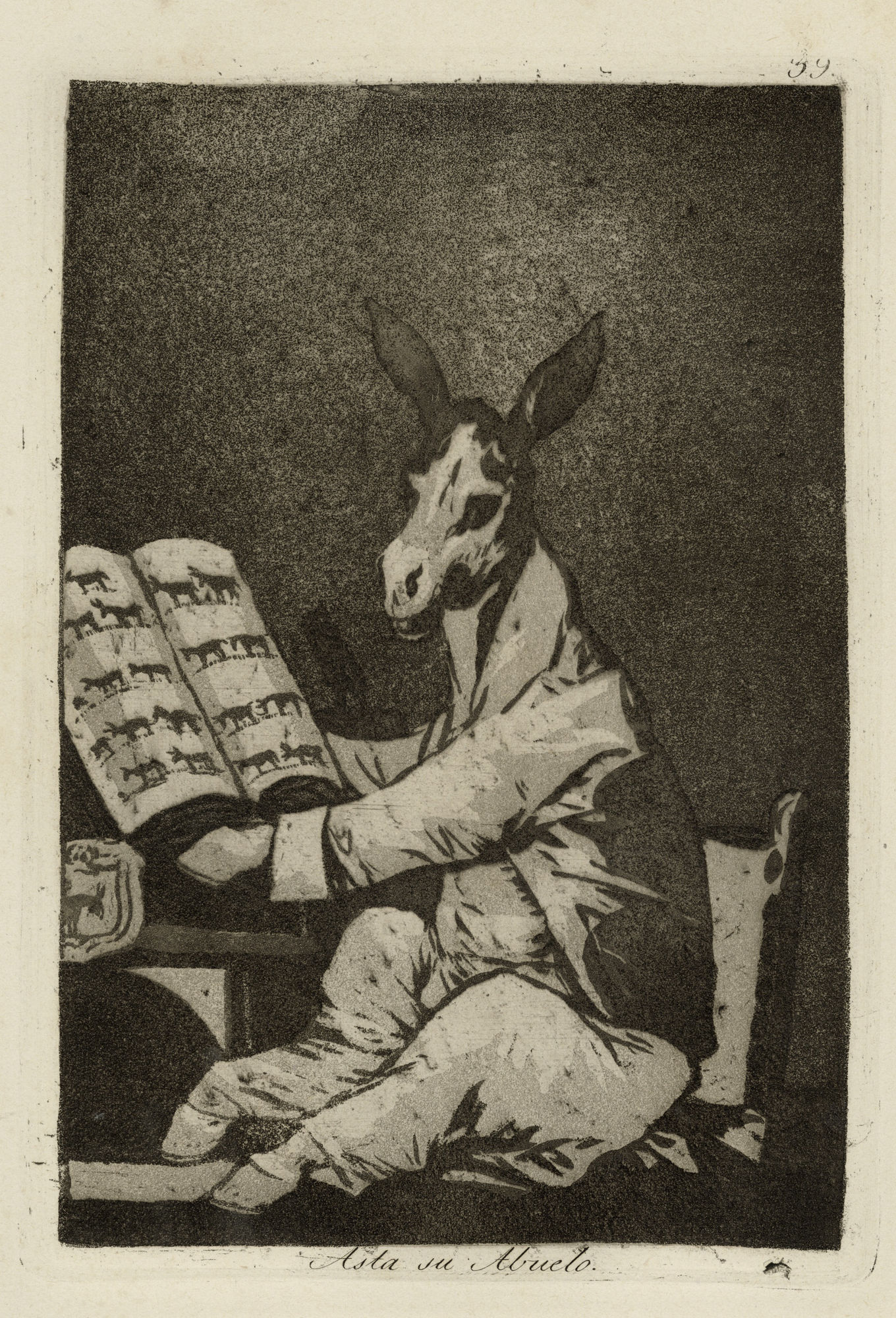 Francisco de Goya, 39. Asta Su Abuelo, 1799