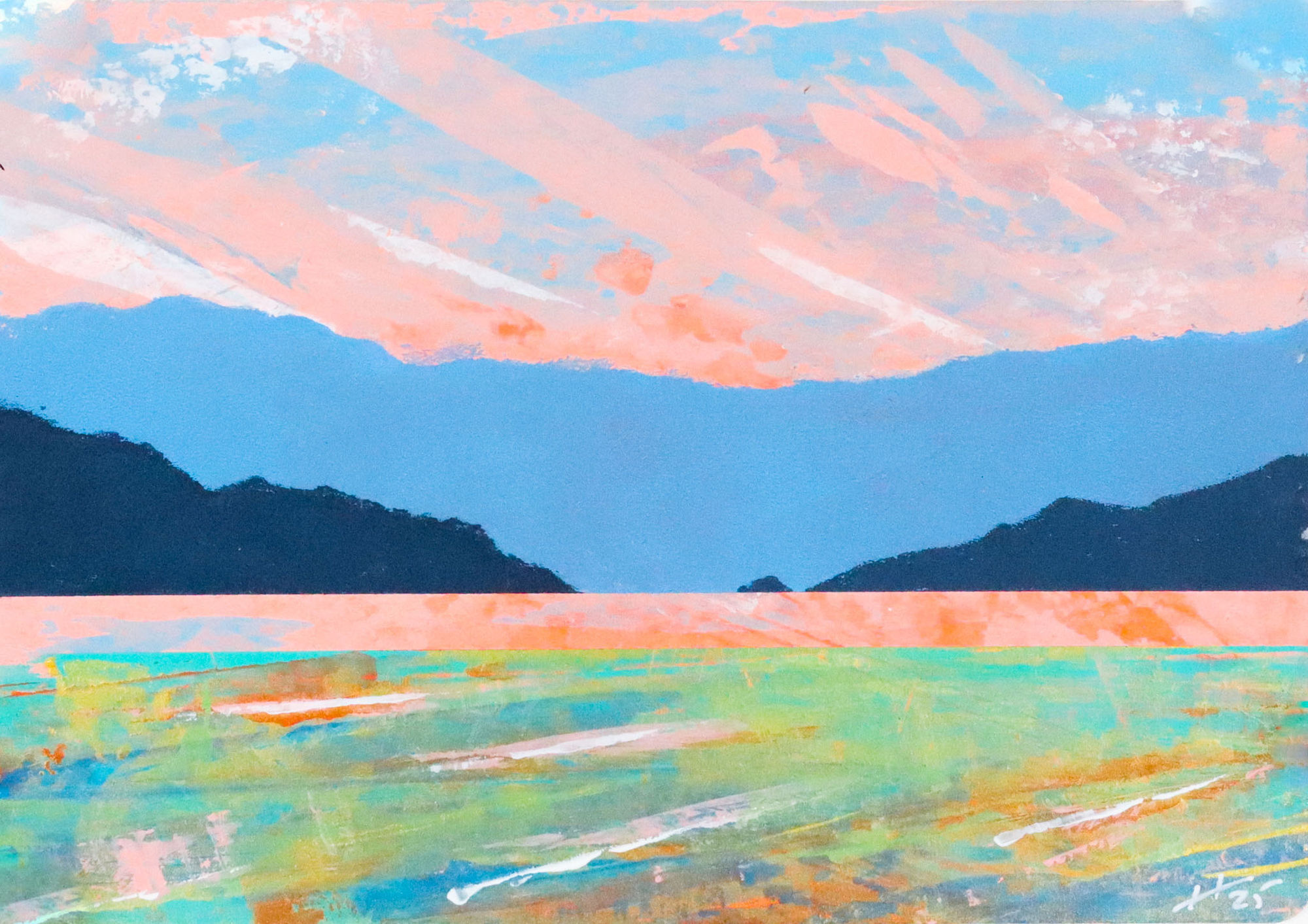 Christmas Secret Bid Auction 2025, LOT 166: Hamish Macaulay - Watch the Sky, 2025