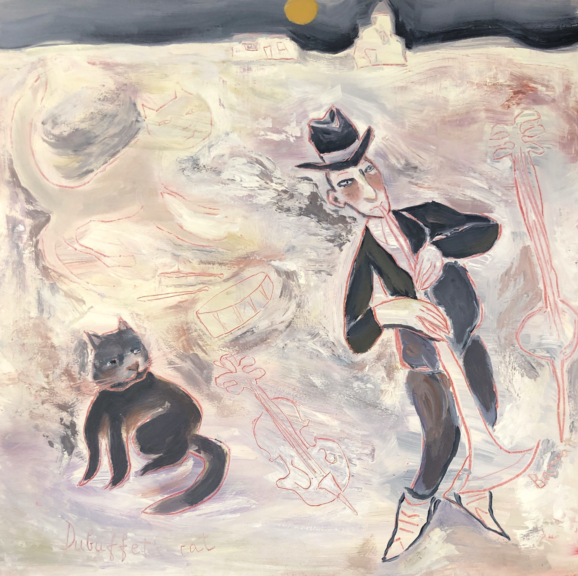 Christmas Secret Bid Auction 2022, LOT XX: Mychael Barratt - Jean Dubuffet's Cat