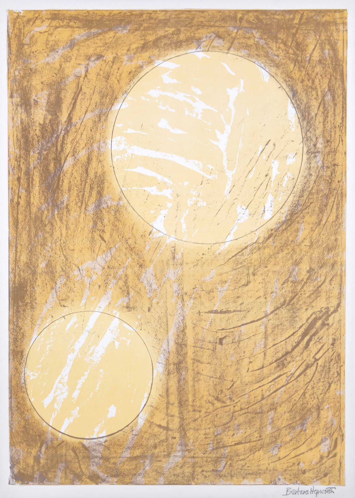 Barbara Hepworth, Sun and Water, 1970-71
