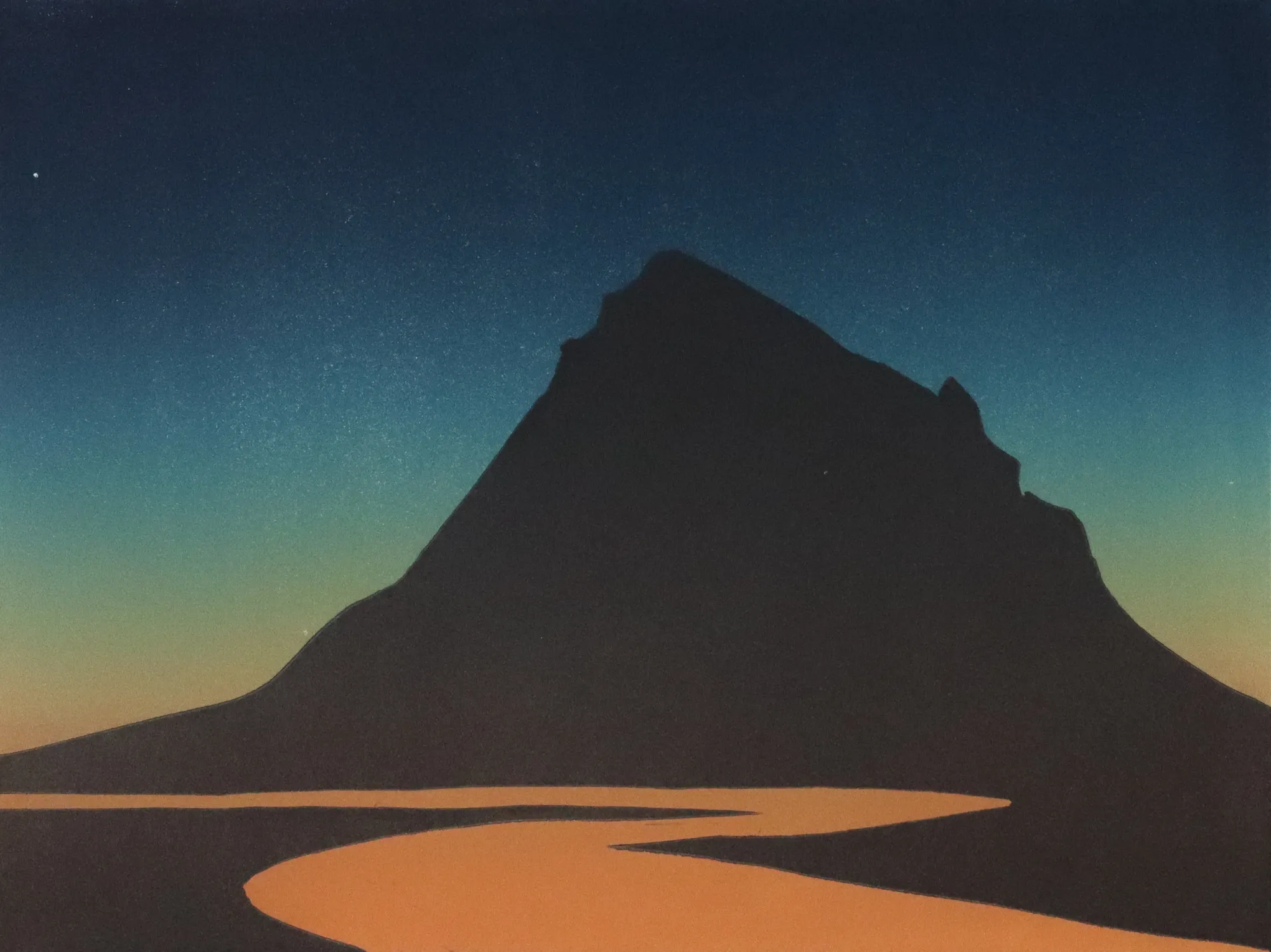 Christmas Secret Bid Auction 2025, LOT 111: Grace Hailstone - Volcano Road, 2024