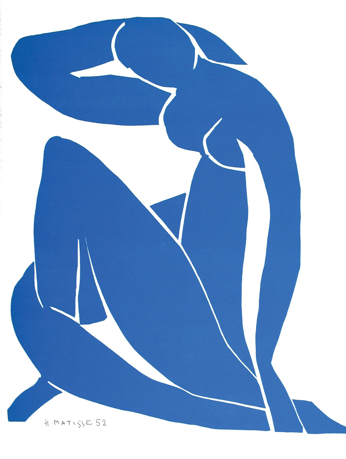 Henri Matisse, Nu Bleu XII, 1954