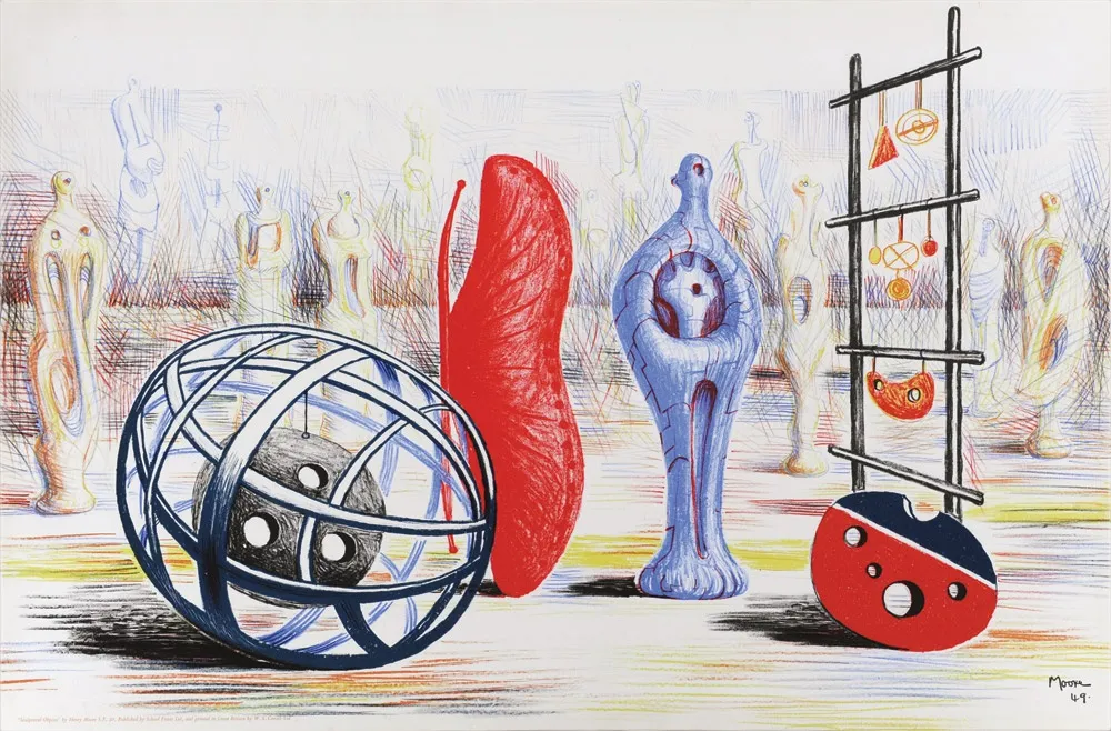 Henry Moore, Sculptural Objects, c. 1940