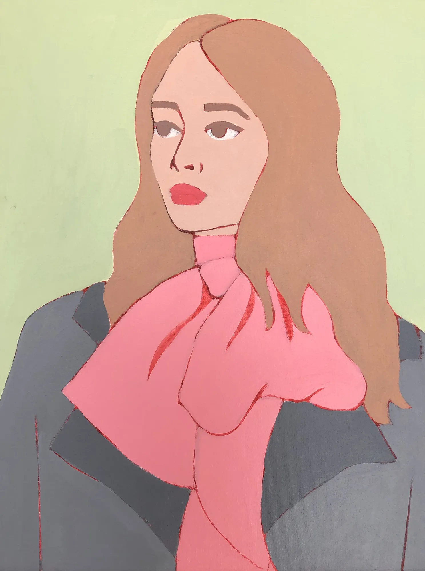 Susie Stone, Pussy Bow Blouse, 2020